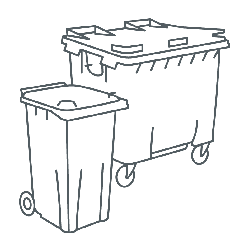 Icon MGBneo wheelie bins